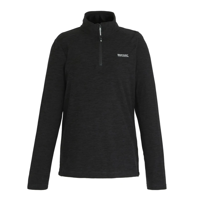 Image of Womens half-zip fleece Regatta Sweethart Marl Gris Female 44