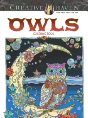 Image of creative haven owls coloring book