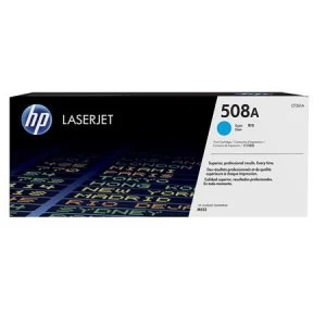 Image of HP 508A Cyan Laser Toner Ink Cartridge