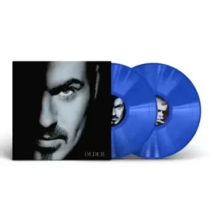 Image of George Michael Older - Blue Vinyl - Sealed 2022 UK 2-LP vinyl set 196587074715