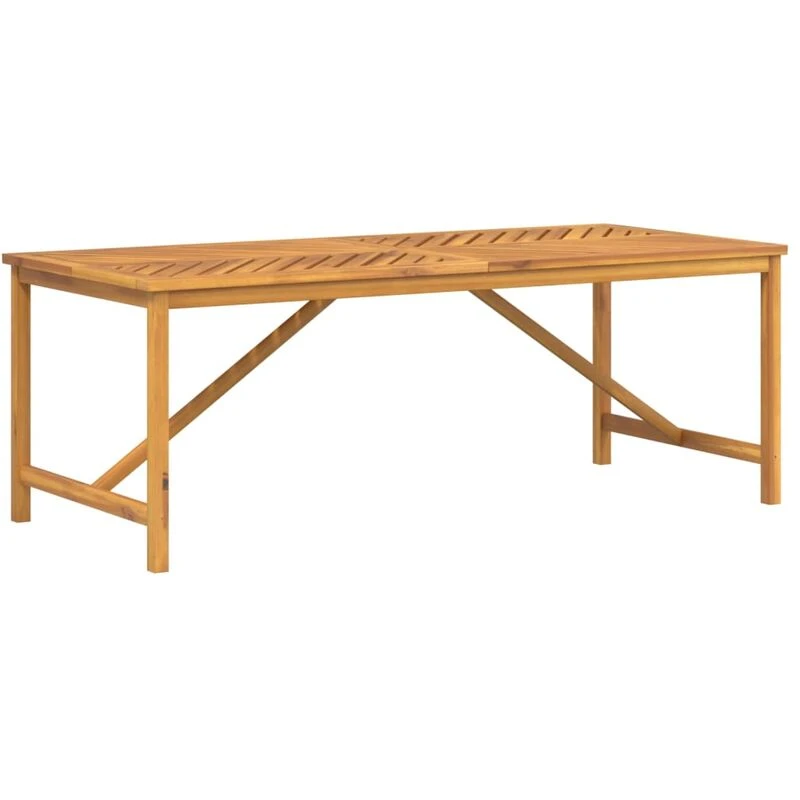 Image of VIDAXL Garden Dining Table 200x90x74cm Solid Wood Acacia Vidaxl 362242