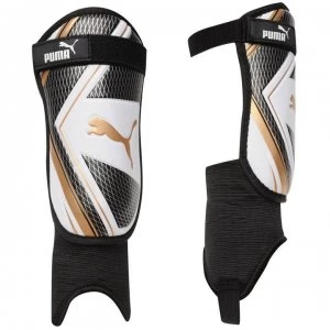 Image of Puma Pro Spirit Shin Guards - White/Black