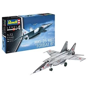Image of MiG-25 RBT Foxbat B Revell Model Kit