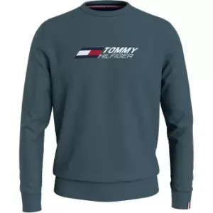 Image of Tommy Sport CREW - Blue