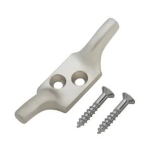 Image of BQ Satin Nickel Brass Cleat Hook