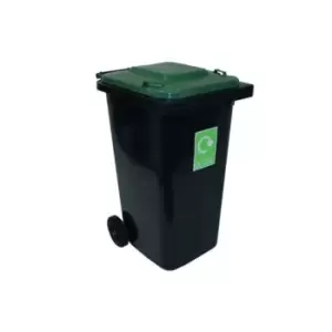 Image of Slingsby 120 Light Wheeled Bin, Green Made From 100% Virgin HDPE