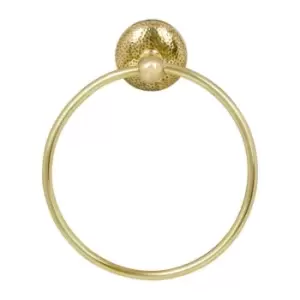 Image of Essentials MottledTowelRing - Gold