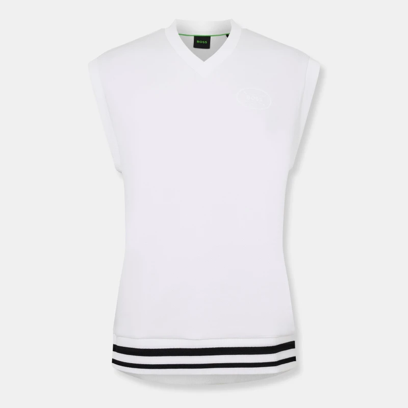 Image of Boss Mens Sveedy Heritage Polo Shirt White male XS