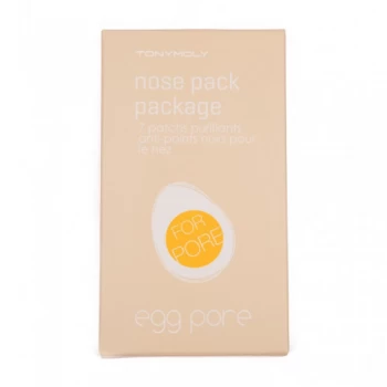 Image of TONYMOLY Egg Pore Nose Pack Package 7pcs