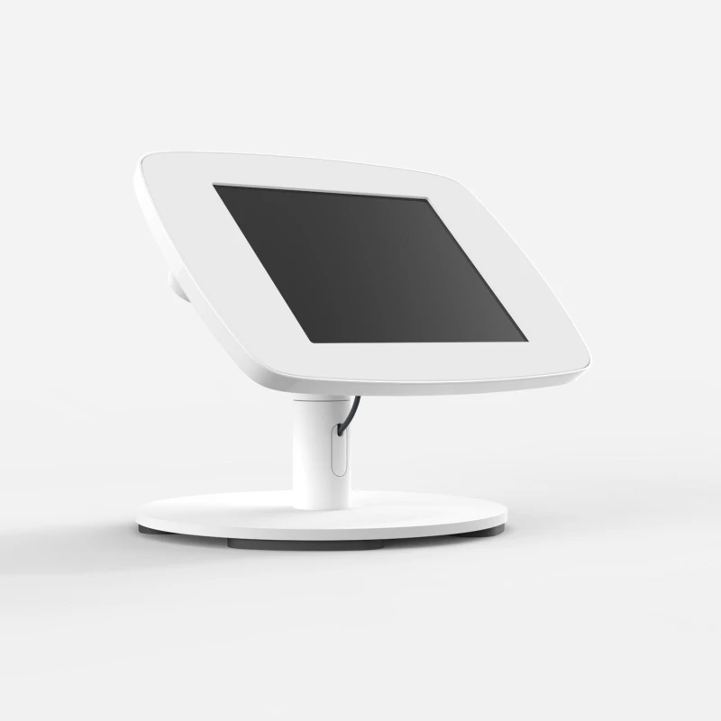 Image of Bouncepad Original Twist-Mini + Counter Base Apple iPad Mini 6 / 7 Gen 8.3 (2021 - 2024) White Exposed Front Camera and Home Button TT