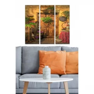 Image of MDF3194992 Multicolor Decorative MDF Painting (3 Pieces)