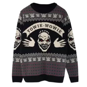Image of WWE Womens/Ladies The Fiend Yowie Wowie Bray Wyatt Knitted Jumper (S) (Black)