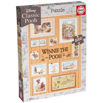 Image of Winnie The Pooh - Photoframe Jigsaw Puzzle (1000 Pieces)
