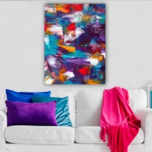 Image of 24944263_70100 Multicolor Decorative Canvas Painting