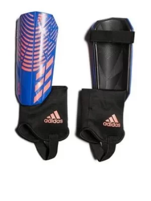 Image of adidas Predator Mens Shinguard, Blue, Size S, Men