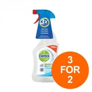 Image of Dettol Surface Cleanser Spray 750ml Ref 147813 for 2 Aug 2019