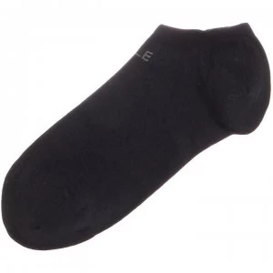Image of Elle Bamboo 2 pair pack trainer socks - Black