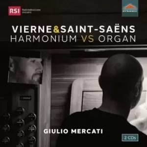 Image of Vierne & Saint-Saens Harmonium Vs Organ by Louis Vierne CD Album
