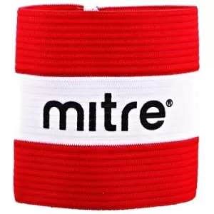 Image of Mitre Captains Armband - Red
