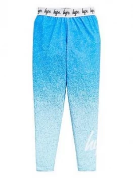 Image of Hype Mint Speckle Fade Leggings