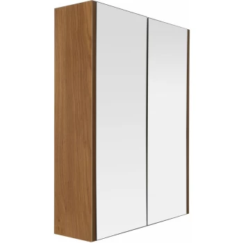 Image of Premier Housewares - 2 Door Oak Effect Wall Cabinet