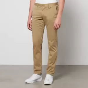 Image of Tommy Hilfiger Denton Satin Cotton-Blend Chinos - W32