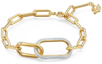 Image of Swarovski 5566003 Time Mixed Metal Bracelet White Jewellery