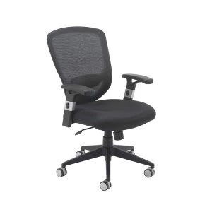 Image of Arista Fusion High Back Mesh Chair With Lock and Tilt Black KF73906