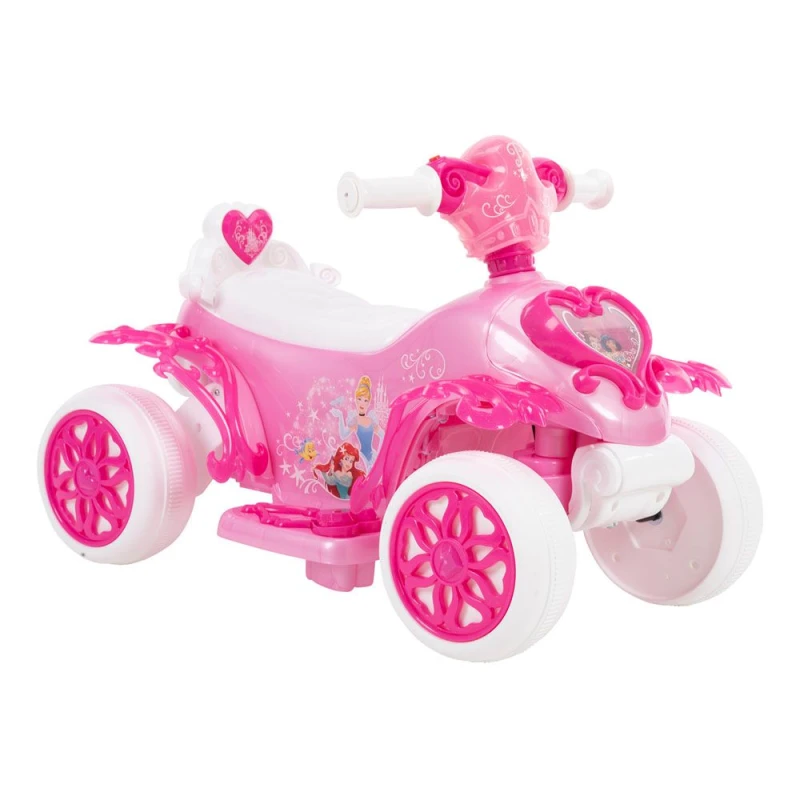 Image of Disney Princess Bubble Quad Ride On - 6V