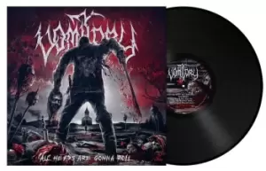 Image of Vomitory All heads are gonna roll LP multicolor
