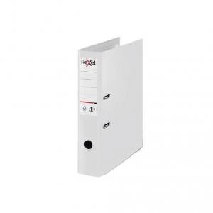 Image of Rexel Choices Fscap Polypropylene Laf White Pack of 10