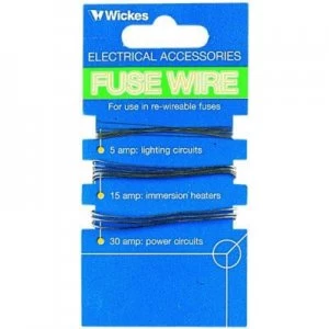 Image of Wickes Fuse Wire - Pack of 3