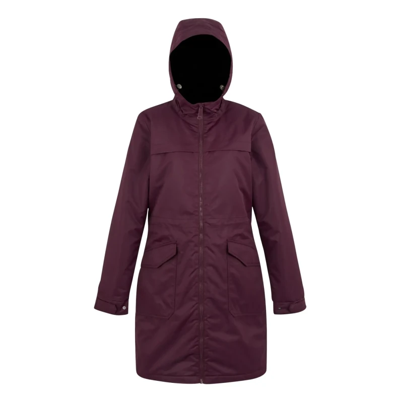 Image of Womens waterproof jacket Regatta Romine II Violet Female 42