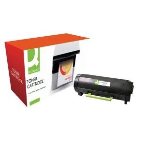 Image of Q-Connect Compatible Solution Lexmark MS610 Black Toner Ultra High