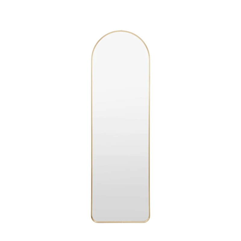 Image of Gallery Interiors Aegis Arlington Mirror in Gold