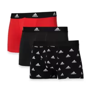 Image of Adidas Underwear Trunk (3PK), assorted 2