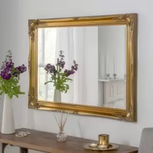 Image of French Style Carved Mirror Gold 103x73cm