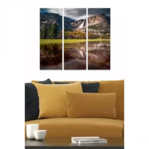 Image of MDF3271579 Multicolor Decorative MDF Painting (3 Pieces)