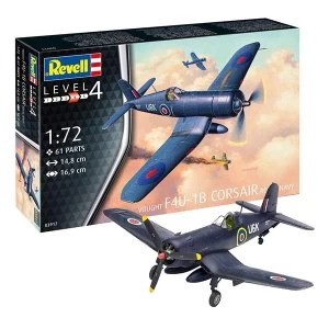 Image of F4U-1B Corsair Royal Navy 1:72 Revell Model Kit