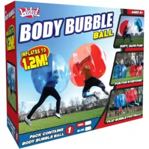 Image of Wicked Vision Body Bubble Ball - Large Inflatable Outdoor Game - Red