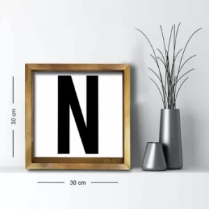 Image of 3030AHS-087a Multicolor Decorative Framed MDF Painting