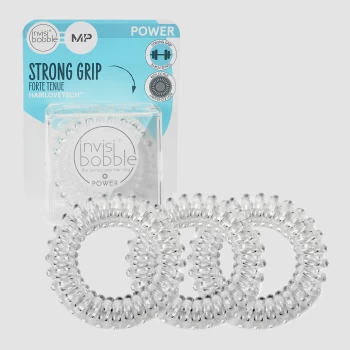 Image of MP X Invisibobble Power Reflective - Crystal Clear- 3 PACK