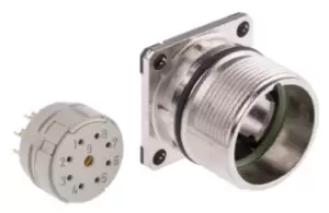 Image of Phoenix Contact Bulkhead Mount Circular Connector, 8 + 1 Contacts, M23 Connector