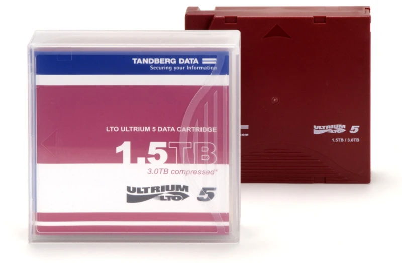 Image of Overland-Tandberg LTO Ultrium 5 Blank data tape 1.5 TB