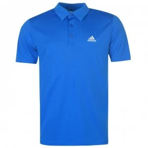 Image of adidas Mens Tennis Fab Polo Shirt - Blue