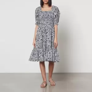 Image of Polo Ralph Lauren Printed Cotton Dress - S