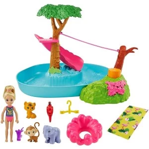 Image of Barbie Chelsea Jungle River Playset