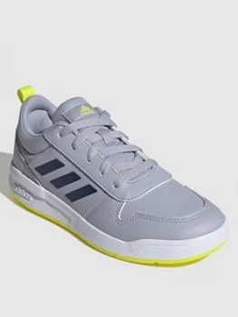 Image of adidas Tensaur Childrens Trainer - Silver, Size 2