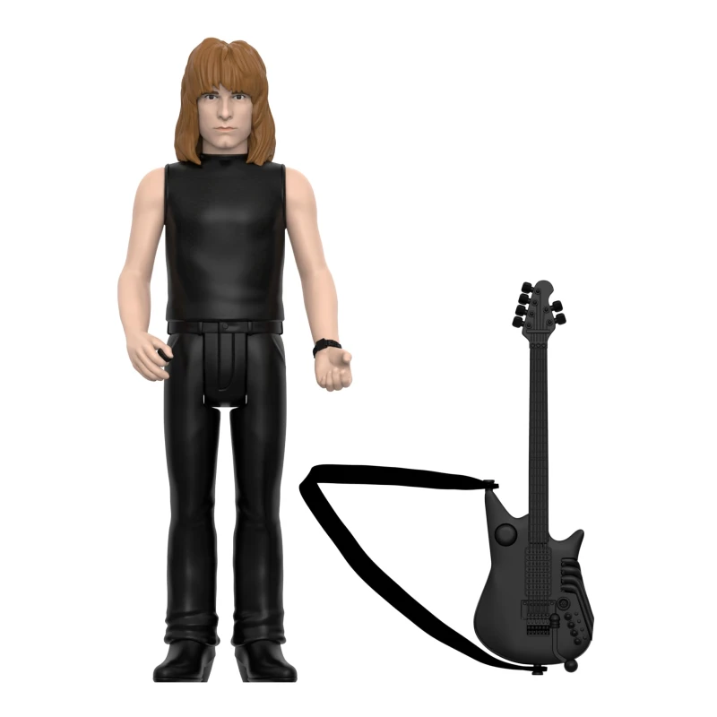 Image of Super7 Spinal Tap Reaction Figures Wave 02 - Nigel Tufnel (None More Black) Action Figure