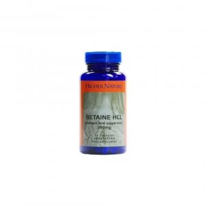 Image of Higher Nature Betaine Hcl 90 Capsules